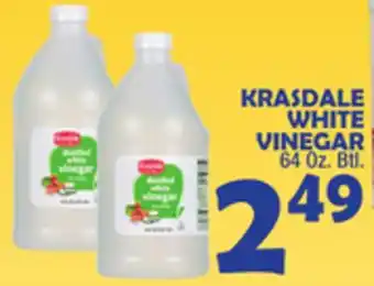Bravo Supermarkets Krasdale white vinegar offer