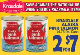 Bravo Supermarkets Krasdale alaska pink salmon offer