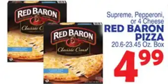 Bravo Supermarkets Red baron pizza offer