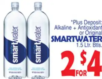 Bravo Supermarkets Smartwater offer