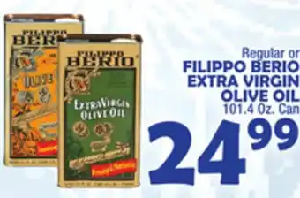 Bravo Supermarkets Filippo berio extra virgin olive oil offer