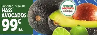 Bravo Supermarkets Hass avocados offer