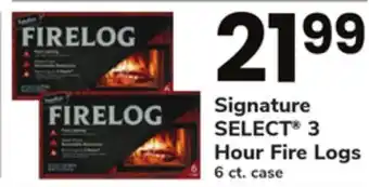 ACME Signature select 3 hour fire logs offer