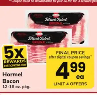 ACME Hormel bacon offer