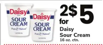 ACME Daisy sour cream offer