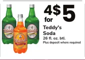 ACME Teddy's soda offer