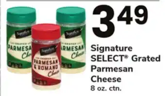 ACME Signature select grated parmesan cheese offer