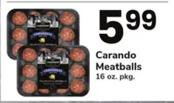 ACME Carando meatballs offer