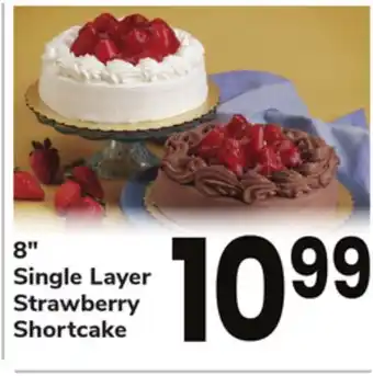 ACME 8 single layer strawberry shortcake offer