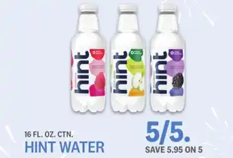 Kings Food Markets Hint water offer