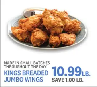 Kings Food Markets Kings breaded jumbo wings offer