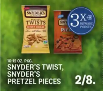 Kings Food Markets Snyder's twist, snyder's pretzel pieces offer