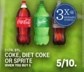Kings Food Markets Coke, diet coke or sprite offer
