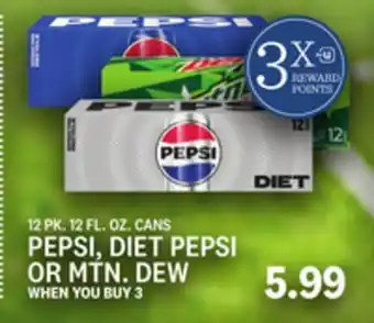 Kings Food Markets Pepsi, diet pepsi or mtn. dew offer
