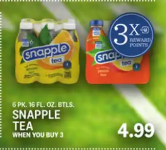 Kings Food Markets Snapple tea offer