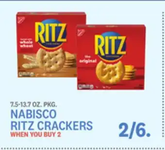 Kings Food Markets Nabisco ritz crackers offer