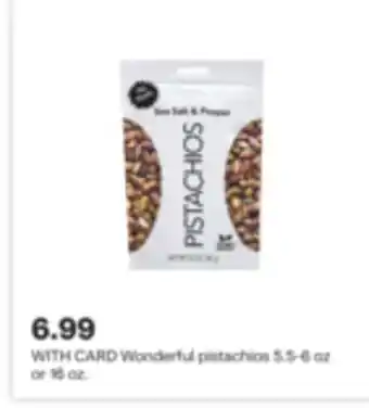 CVS Wonderful pistachios offer