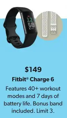 Sam's Club Fitbit charge offer