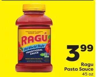 Weis Markets Ragu pasta sauce offer