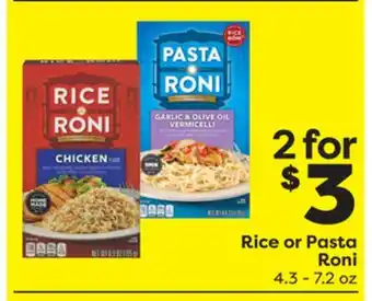 Weis Markets Rice or pasta roni offer