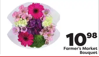 Weis Markets Farmer's market bouquet offer