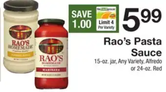 The Fresh Grocer Pasta sauce offer