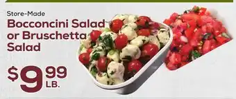DeCicco & Sons Bocconcini salad or bruschetta salad offer