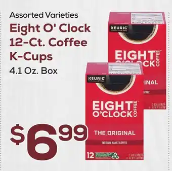 DeCicco & Sons Eight o'clock 12-ct. coffee k-cups offer