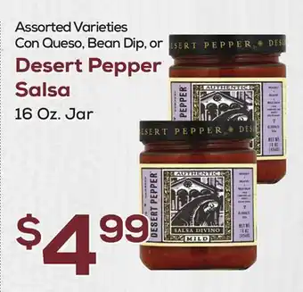 DeCicco & Sons Desert pepper salsa offer