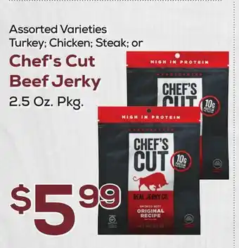 DeCicco & Sons Chef's cut beef jerky offer