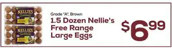 DeCicco & Sons Nellie's free range large eggs offer
