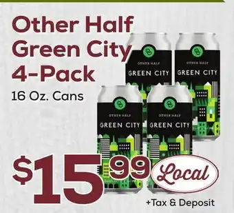 DeCicco & Sons Other half green city 4-pack offer
