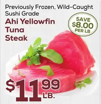 DeCicco & Sons Ahi yellowfin tuna steak offer