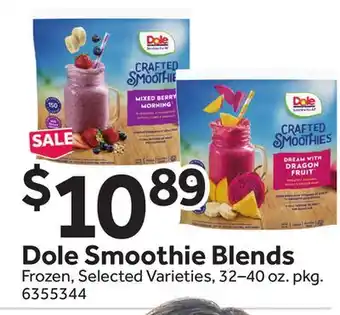 Stop&Shop Dole smoothie blends offer