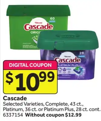 Stop&Shop Cascade offer