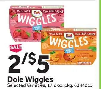 Stop&Shop Dole wiggles offer