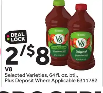Stop&Shop V8 offer