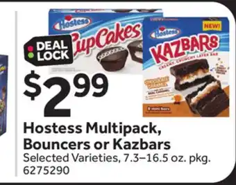 Stop&Shop Hostess multipack, bouncers or kazbars offer
