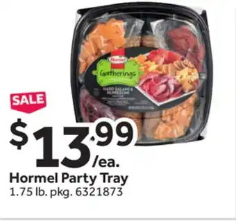 Stop&Shop Hormel party tray offer
