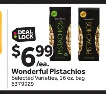 Stop&Shop Wonderful pistachios offer