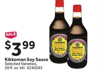 Stop&Shop Kikkoman soy sauce offer