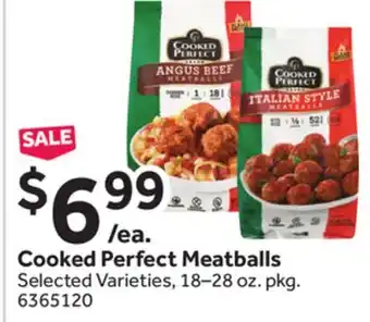 Stop&Shop Cooked perfect meatballs offer