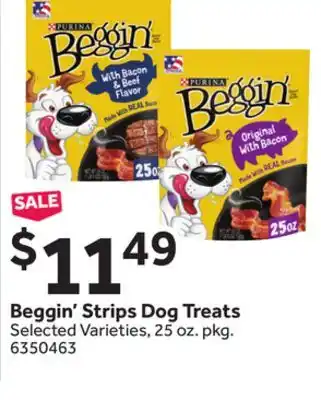 Stop&Shop Beggin' strips dog treats offer