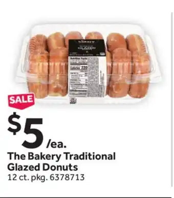 Stop&Shop The bakery traditional glazed donuts offer