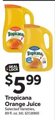 Stop&Shop Tropicana orange juice offer