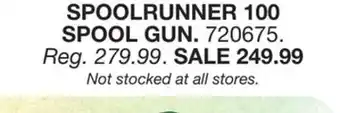 Blain's Farm & Fleet Spoolrunner 100 spool gun offer