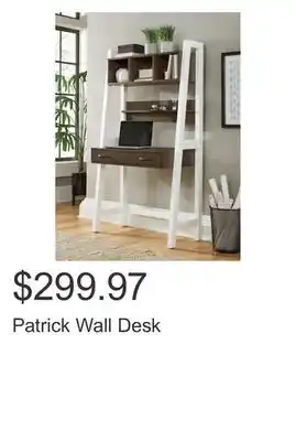 Costco Patrick wall desk offer