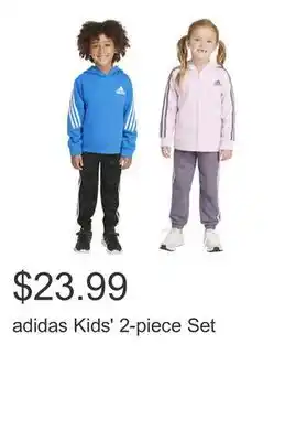Costco Adidas kids' 2-piece set offer