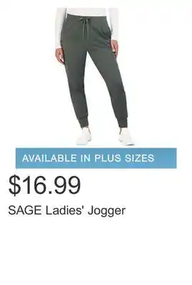 Costco Sage ladies' jogger offer