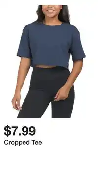 TJ Maxx Cropped tee offer